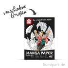 Artikelbild 1 des Artikels “Sakura Manga Zeichenblock, 20 Blatt, 250g “