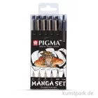 Artikelbild 1 des Artikels “Sakura PIGMA Micron Manga Set, 6-teilig “