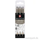 Artikelbild 1 des Artikels “Sakura PIGMA Micron Set - 3 Fineliner 0,3-0,5 mm, Schwarz “