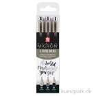 Artikelbild 1 des Artikels “Sakura PIGMA Micron Set - 3 Fineliner 0,45 mm, Schwarz + Grau “