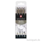 Artikelbild 1 des Artikels “Sakura PIGMA Micron Set - 4 Strichstärken, Kaltgrau hell “