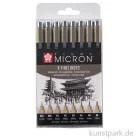 Artikelbild 1 des Artikels “Sakura PIGMA Micron Set - 8 Fineliner 0,15-0,5 mm, Schwarz “