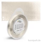 Artikelbild 1 des Artikels “Satinband - 10 mm Breite - 10 m Länge Einzelfarbe | Creme“