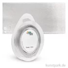 Artikelbild 1 des Artikels “Satinband - 3 mm Breite - 10 m Länge Einzelfarbe | Silber“