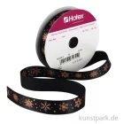 Artikelbild 1 des Artikels “Satinband Schneekristalle - 15 mm x 3 m “