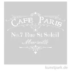 Artikelbild 1 des Artikels “Schablone 30,5x30,5 cm - Café Paris “
