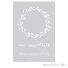 Artikelbild 1 des Artikels “Schablone - Blätterranken, mit Rakel, DIN A5 “