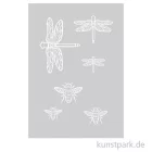Artikelbild 1 des Artikels “Schablone - Insekten, DIN A5 mit Rakel “