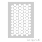Artikelbild 1 des Artikels “Schablone - Muster Hexagons, A5 “