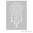 Artikelbild 1 des Artikels “Schablone Traumfänger DIN A4, inklusive Rakel “