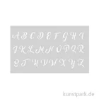 Artikelbild 1 des Artikels “Schablone - Alphabet, Großbuchstaben, 12 x 20 cm “