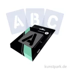 Artikelbild 1 des Artikels “Schablonen - Alphabet Set mit 26 Großbuchstaben, Höhe je 5 cm, Rund “