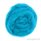 Artikelbild 1 des Artikels “Schafwolle zum Nassfilzen 100 % Natur, 50 g Einzelfarbe | Türkis“