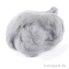 Artikelbild 1 des Artikels “Schafwolle zum Trockenfilzen, 30 g Einzelfarbe | Grau“