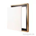 Artikelbild 1 des Artikels “Schattenfugenrahmen mit Keilrahmen - Gold 40 x 50 cm“