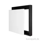 Artikelbild 1 des Artikels “Schattenfugenrahmen mit Keilrahmen - Schwarz 30 x 30 cm“