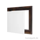 Artikelbild 1 des Artikels “Schattenfugenrahmen mit Keilrahmen - Walnuss 30 x 30 cm“