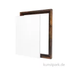 Artikelbild 1 des Artikels “Schattenfugenrahmen mit Keilrahmen - Walnuss 40 x 30 cm“