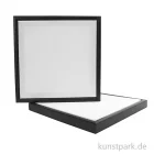 Artikelbild 1 des Artikels “Schattenfugenrahmen mit Leinwand, Schwarz, 30 x 30 cm “