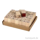 Artikelbild 1 des Artikels “Holzstempel - Alphabet Romantik, 1,3 cm, 42 Stück sortiert “