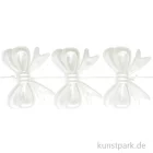 Artikelbild 1 des Artikels “Schleifen Perlen, Perlweiß, 23x29x6mm, 6 Stück “
