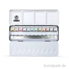 Artikelbild 1 des Artikels “Schmincke AKADEMIE Aquarellkasten mit 12 halben Näpfchen und 12 Reserve “