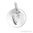 Artikelbild 1 des Artikels “Schmuck-Anhänger Mini-Scheibe - Herz, Silber “