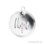 Artikelbild 1 des Artikels “Schmuck-Anhänger Scheibe - Hope, Silber “
