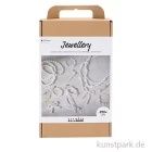 Artikelbild 1 des Artikels “Schmuck Bastelset mit viel Zubehör - Perlenschmuck, Perlmuttweiß “