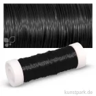 Artikelbild 1 des Artikels “Schmuck-Häkeldraht - 0,30 mm - 50 m 50 m Spule | Schwarz“