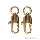 Artikelbild 1 des Artikels “Schmuck Karabiner-Schließe, Gold, 9,2 x 3,4 mm, 2 Stück “