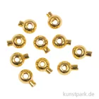 Artikelbild 1 des Artikels “Schmuck Positionierungsperle Rund, Gold, 3,5 x 3 mm, 10 Stück “