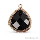 Artikelbild 1 des Artikels “Schmuckanhänger mit Stein - Tropfen Schwarz“