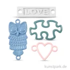 Artikelbild 1 des Artikels “Schmuckanhänger Mix, Größe 22-35 mm, 4 Stück sortiert “