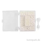 Artikelbild 1 des Artikels “Schmuckperlen Mix mit Zubehör, Wachsperlen Perlmuttweiß “