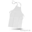 Artikelbild 1 des Artikels “Schürze weiß aus Baumwolle, Größe 43x61 cm “