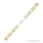 Artikelbild 1 des Artikels “Seidenpapier - Streifen, Creme Gold, 50 cm x 4 Meter, 28 g “
