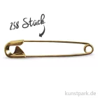 Artikelbild 1 des Artikels “Sicherheitsnadeln 19 mm, 258 Stück Gold“