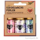 Artikelbild 1 des Artikels “Siegelwachs Perlen - PASTEL, 6 verschiedene Farben, 162 Stück “