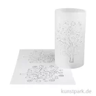 Artikelbild 1 des Artikels “Silhouetten-Tischlichter Filigrano, Baum, Transparentpapier Weiß “