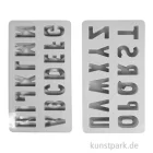 Artikelbild 1 des Artikels “Silikon Gießform - ABC, 2-teilige Form mit 26 Buchstaben “