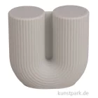 Artikelbild 1 des Artikels “Silikon Gießform - Kerze U-Form geriffelt, 8,4 x 3,9 x 8,6 cm “