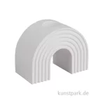 Artikelbild 1 des Artikels “Silikon Gießform - Kerzenhalter Regenbogen, 7,8 x 4 x 6 cm “