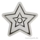 Artikelbild 1 des Artikels “Silikon Gießform - Kerzenständer Stern, 18,5 x 18,5 x 2,5 cm “