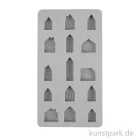 Artikelbild 1 des Artikels “Silikon Gießform - Mini Häuser, 15 Motive, 14,5 x 26 x 2 cm “
