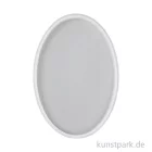 Artikelbild 1 des Artikels “Silikon Gießform - Rahmen Oval, 18 x 12 x 1,2 cm “
