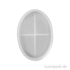 Artikelbild 1 des Artikels “Silikon Gießform - Seifenschale Oval, 12,3 x 8,3 x 1,8 cm “