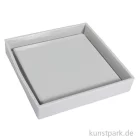 Artikelbild 1 des Artikels “Silikon Gießform - Untersetzer Quadrat, 10 x 10 x 1,5 cm “