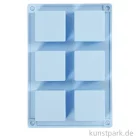 Artikelbild 1 des Artikels “Silikonform - 6 Quadrate, 21,5 x 14,5 x 2,5 cm “
