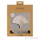 Artikelbild 1 des Artikels “Silikonform, Gingko-Blatt, 18,5 x 14,8 x 1,5 cm “